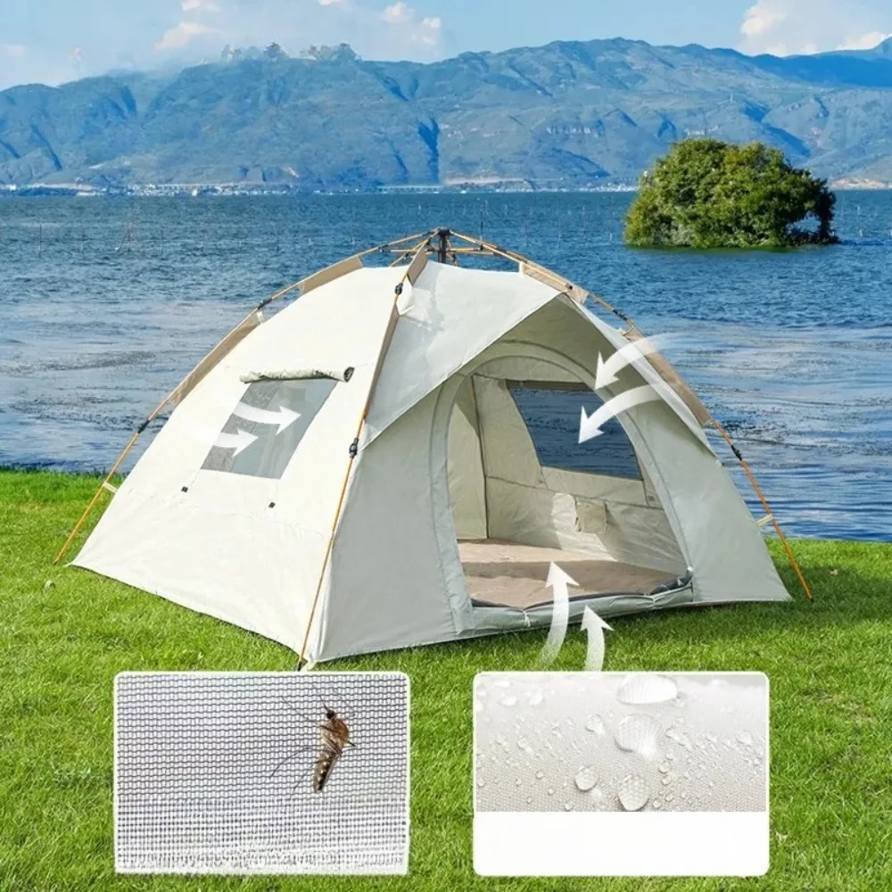 Foldable Automatic Warm Tent Lightweight Outdoor Camping Tent for All Season Indoor Use