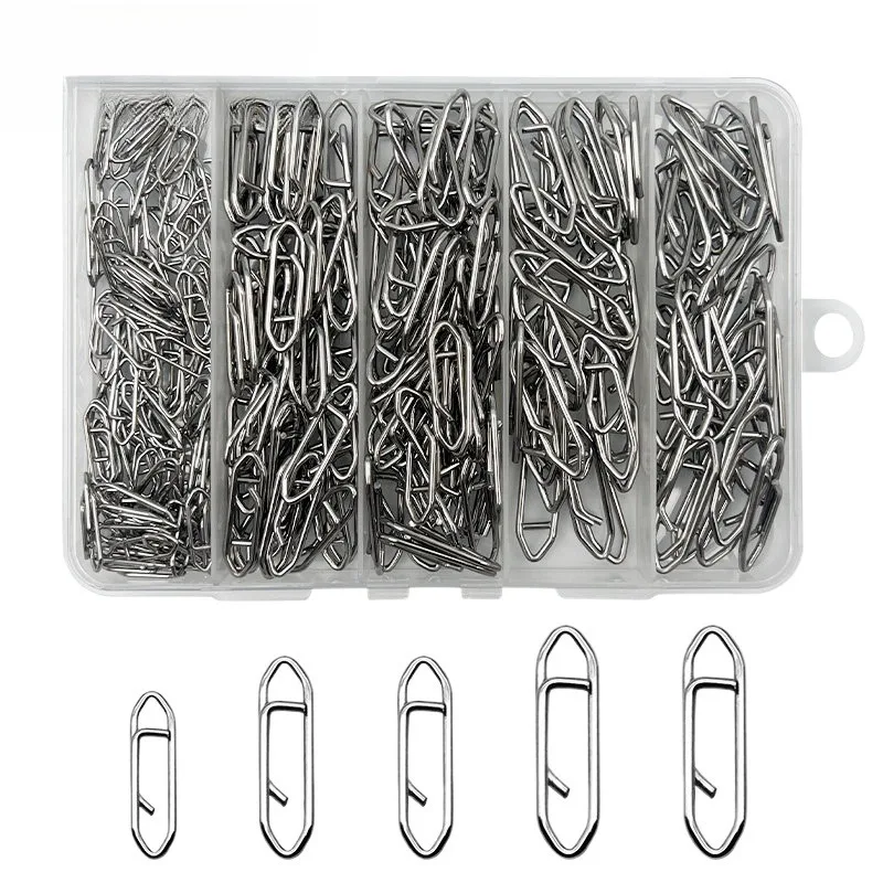 Luya, Rückführstift-Set, Edelstahl, Rückführstift-Verbinder für Meeresangeln, Angelzubehör