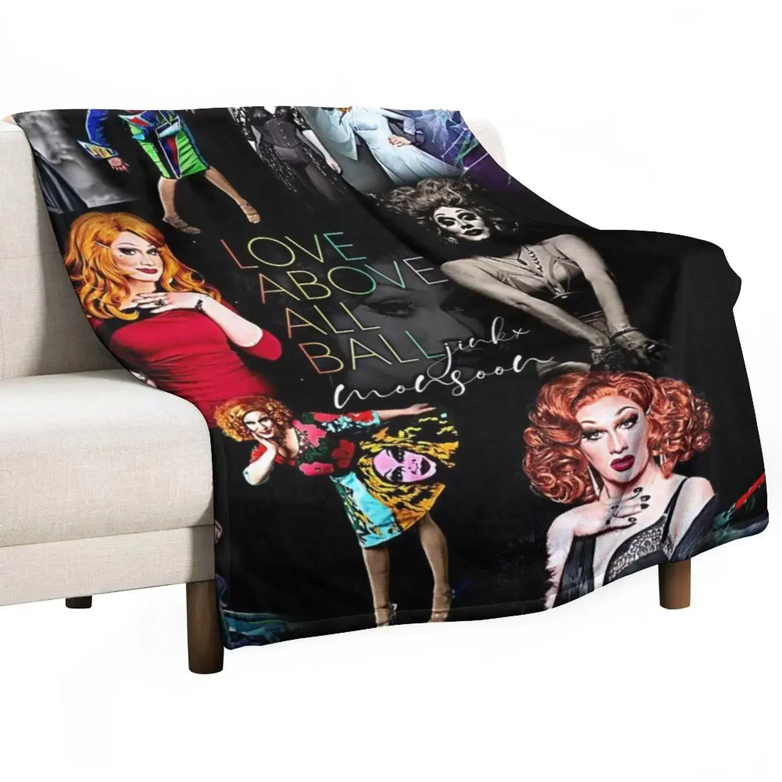 jinkx monsoon Throw Blanket Polar Soft Hairys Summer Decorative Sofas Comforter Blankets