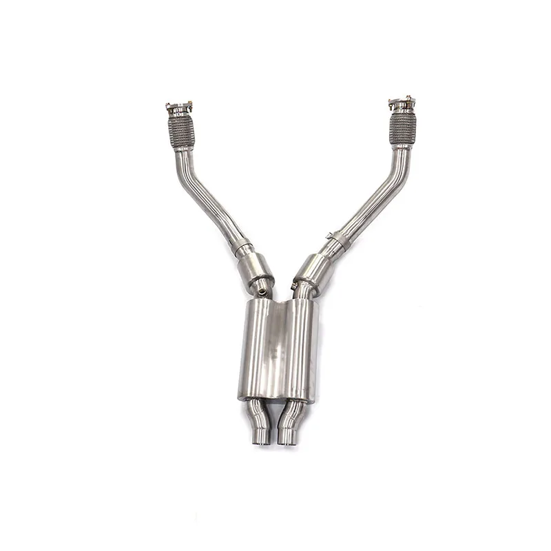 

Передняя выхлопная труба ING из нержавеющей стали для Audi S4 B8 3,0T, выхлопная резонансная трубка, автоэффективные детали, трубы выхлопной системы