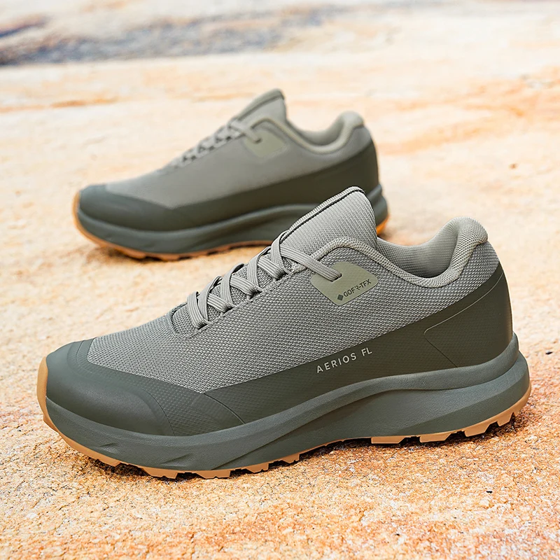 Men's Sports Outdoor Shoes Oxford Hiking Climbing Running plus Size 39-45 New Arrivals MD+Rubber