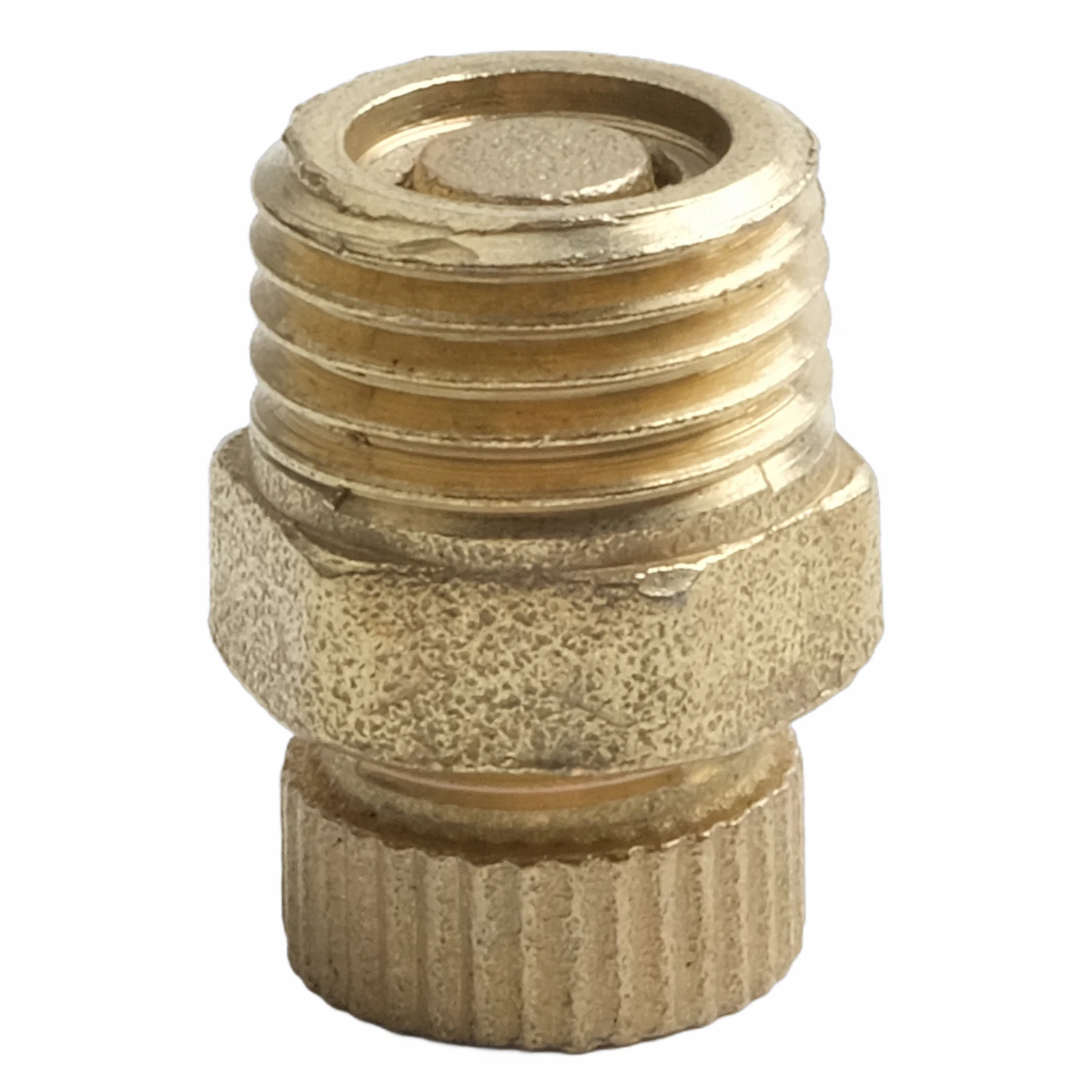 Compressive Strength Drain Valve Brass Drain Screw Golden Quantity PCS Screw Copper Brightness Of Your Monitor