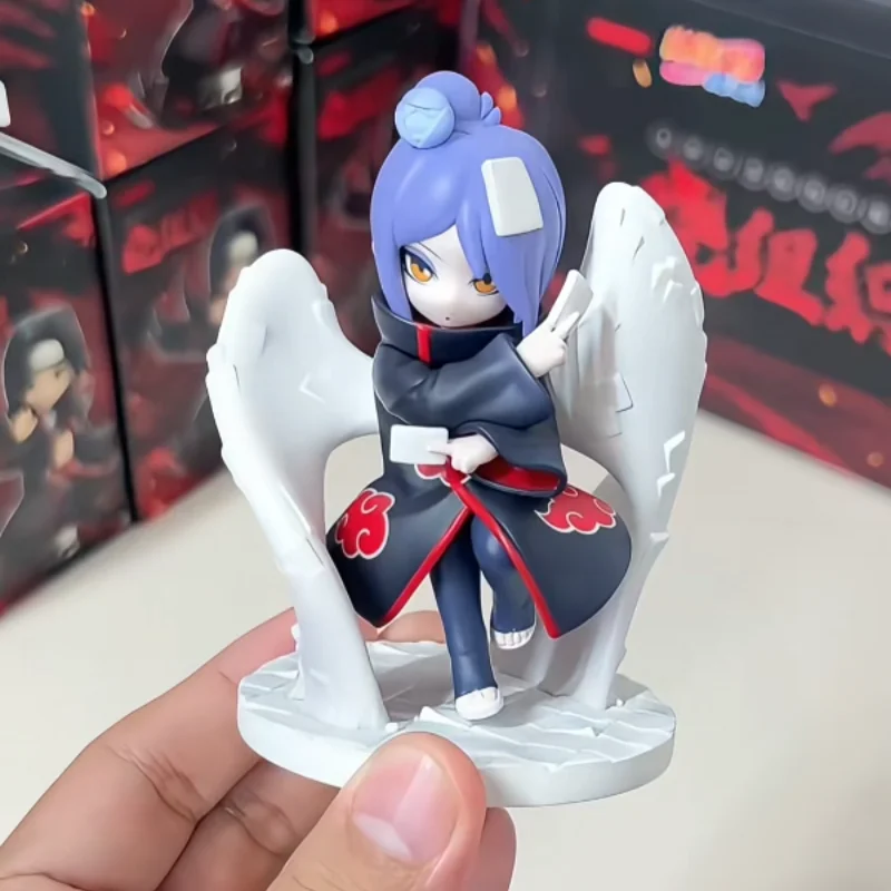 Оригинальная серия Naruto Battle Against Akatsuki, слепая коробка Pain Deidara Itachi Uchiha Kakuzu, украшение, аниме-фигурка, модель игрушки