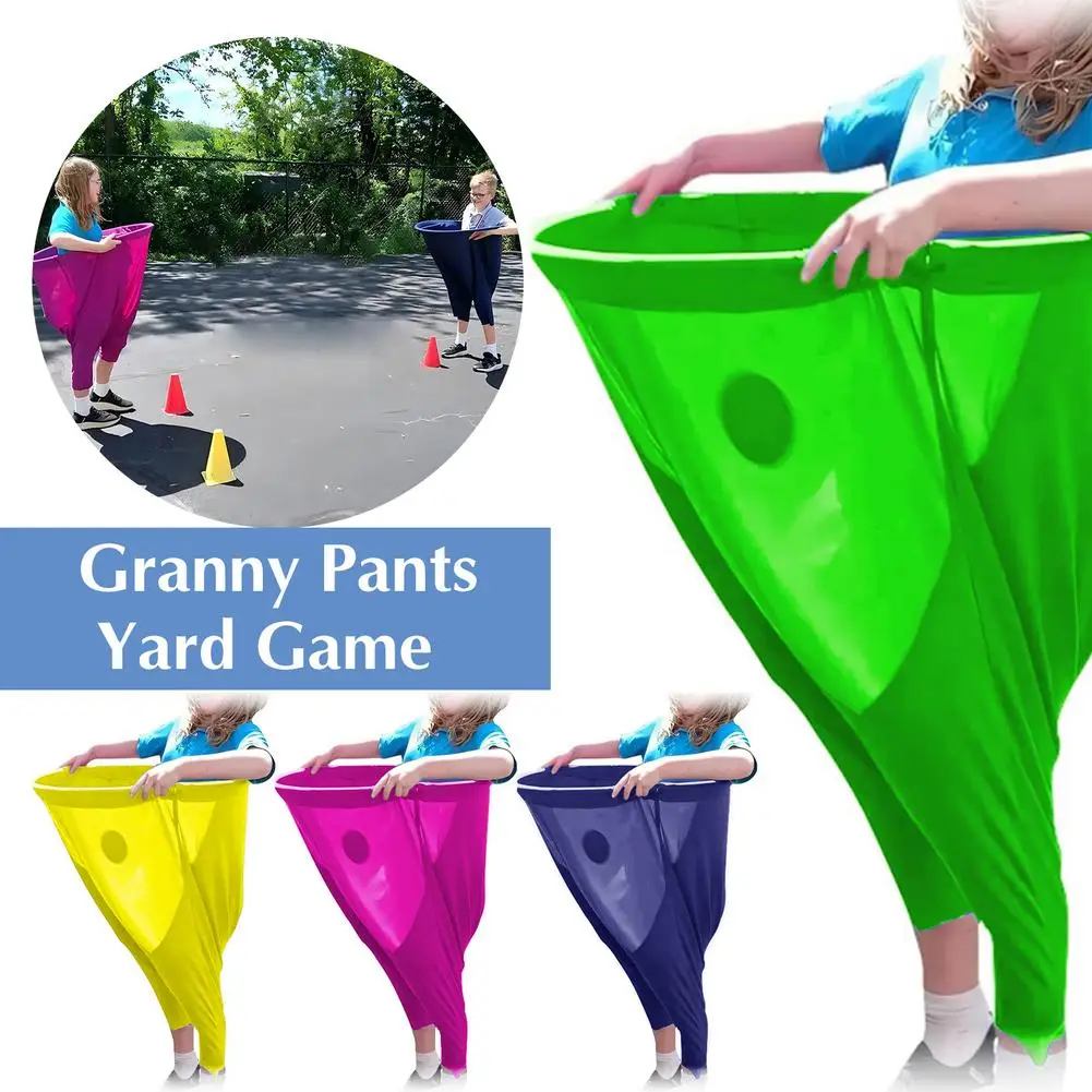 

Granny Pants Yard Game Marker Cones Yard Games Field Family Reunion Game Giant Outdoor Game Sets Recreational Tossing Games Set
