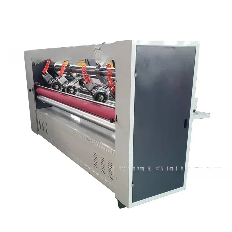 Slitting and indentation machine, thin knife paper separation and indentation machine
