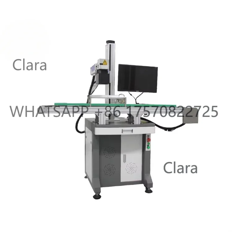 Clara Tools StoreVisual Localization Series Pipeline visual fiber    marking machine 20W/30W/50W/70W/100WClara Tools Store
