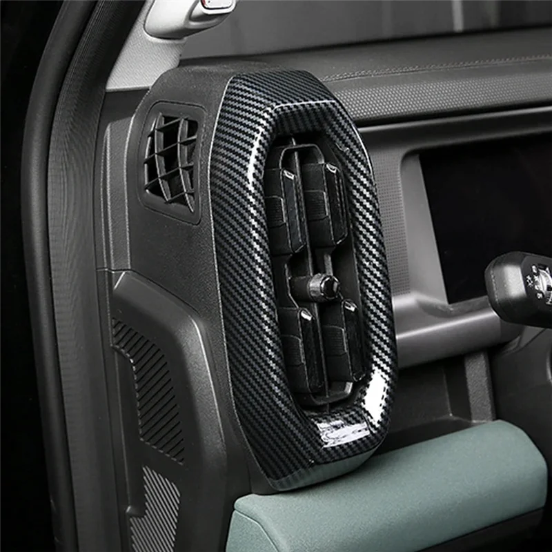 

2 PCS Car Air Conditioning Dashboard Vent Cover Decoration Accessories Automotive Supplies For Chery Jetour Traveler 2023 2024,B