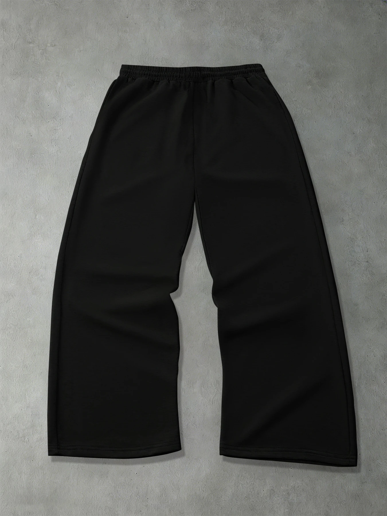 Men’s American-style sweatpants featuring an asymmetrical Gothic-inspired thorn and starburst print on one side  men clothing