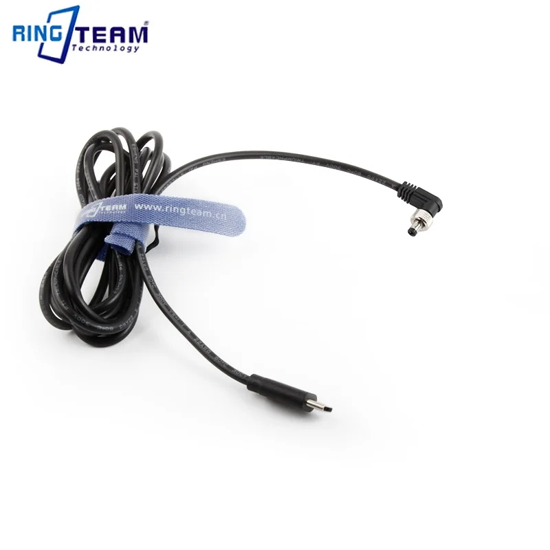 Type-C USBC PD 12V to DC 5525 Right Angled with Lock Screw Cable For Video Devices PIX-E5 PIX-E5H PIX-E7 Touch Screen Monitor