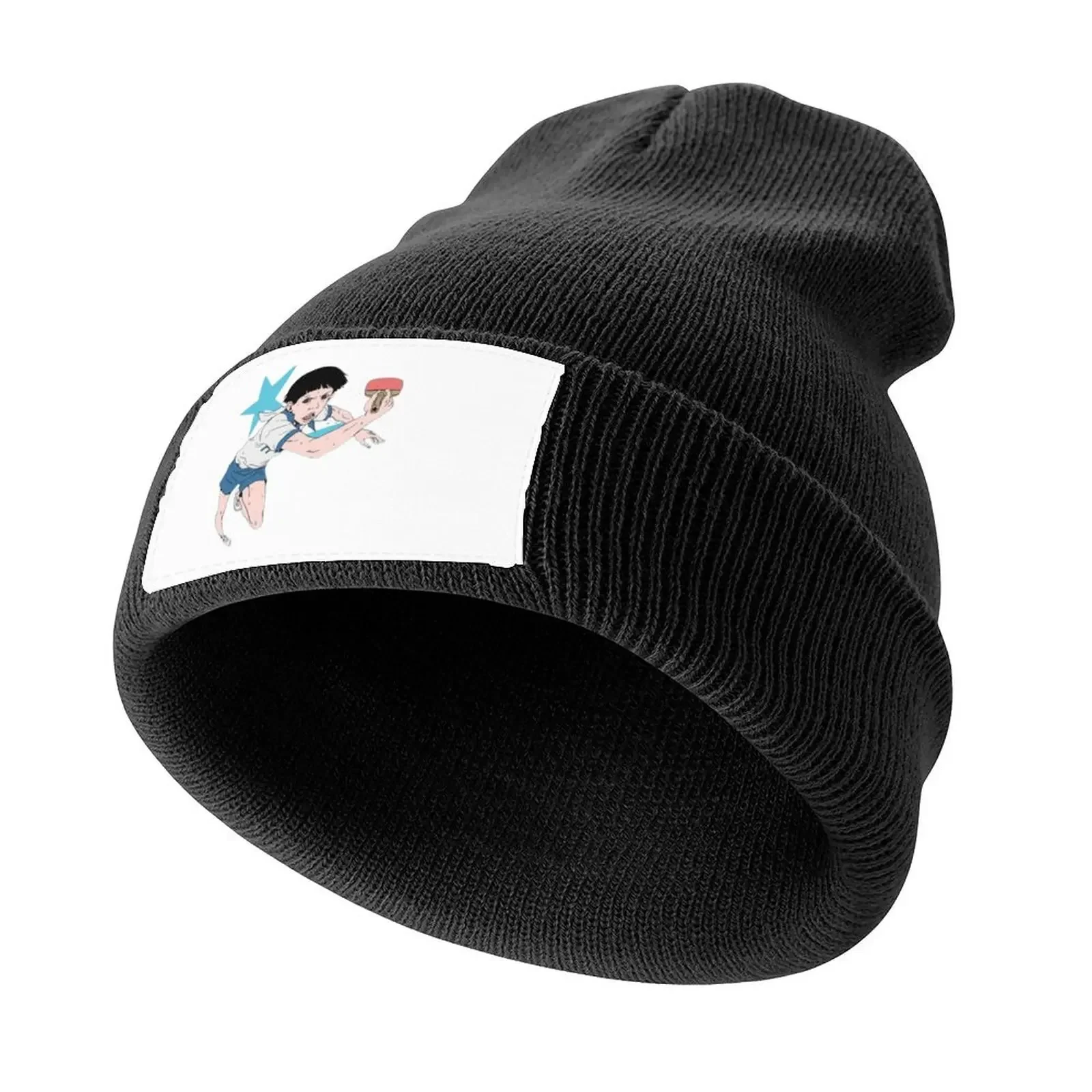 

Ping Pong the Animation Knitted Cap Sunscreen Luxury Man Hat Snapback Cap Hats Man Women's