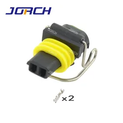 5sets 2Pin 1.5 series Female Waterproof Wire Harness connector for 336D Excavator Fuel Injector Plug DJ7024YA-1.5-21