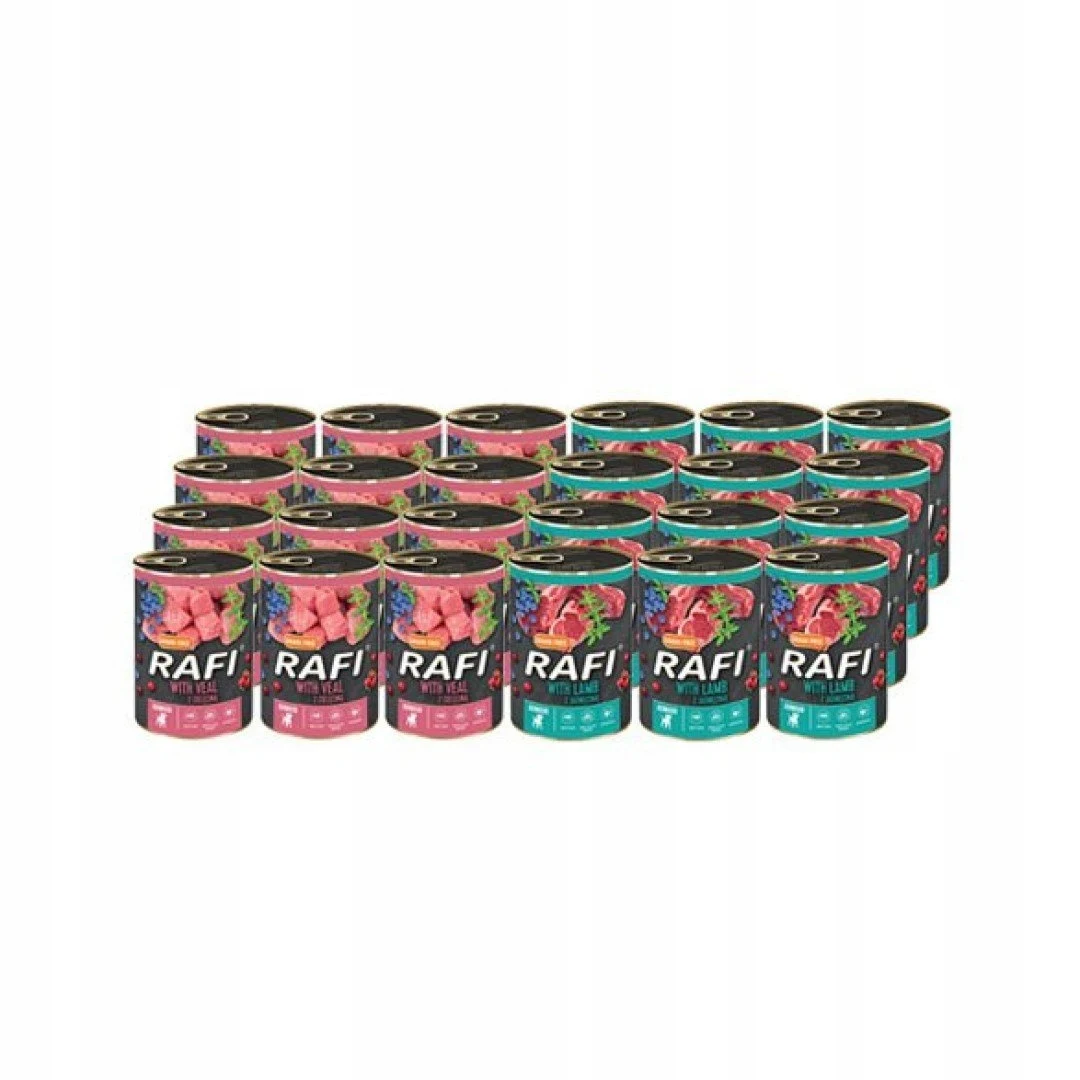 Rafi Karma Puppy Junior Mix Flavors Set 24X400G