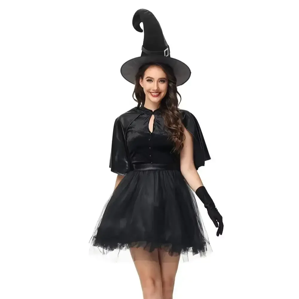 

Adult Seductive Witch Demon Costume Game Uniform for Halloween Cosplay Sexy Devil Outfit Adult Party Costume