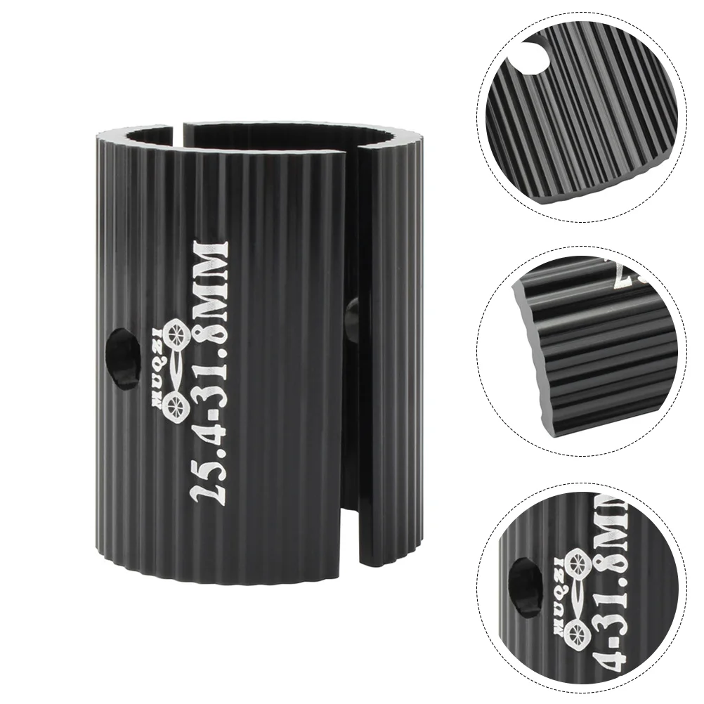 

2 Pcs Handlebar Adapter Bike Shim Component Stem Reducer Spacers Aluminum Alloy Fitness Exercise