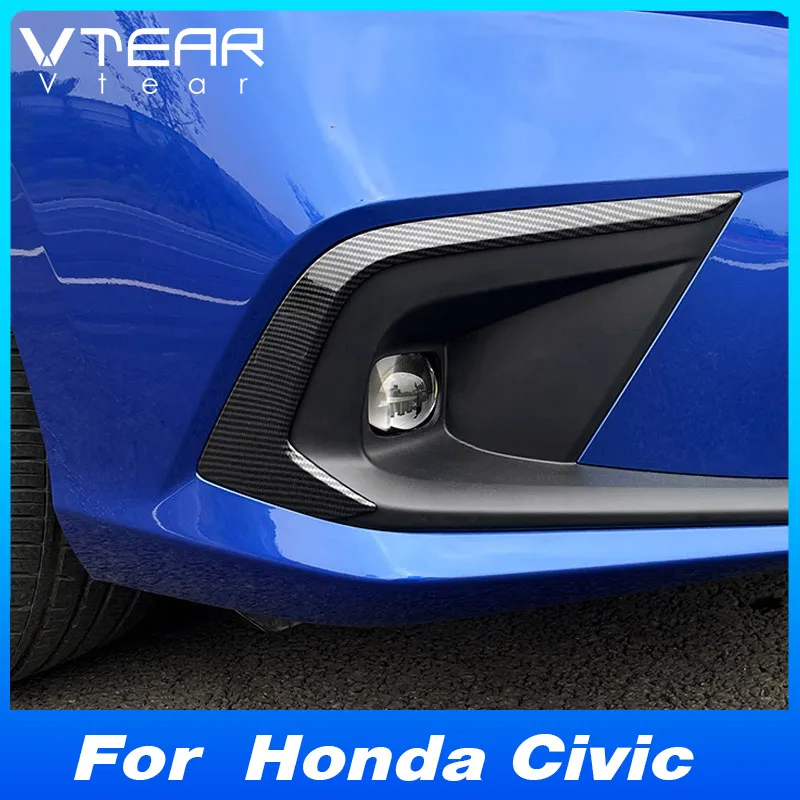 

Декоративная накладка на передние противотуманные фары для Honda Civic FE 2022-2024, аксессуары для внешнего тюнинга