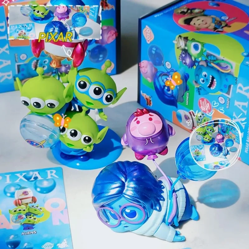 

Hot Toys Pixar Balloon Cosbi Mystery Blind Box Mini Action Figures Toy Story Alien Collectible Toy Gift For Anime Fans And Kids