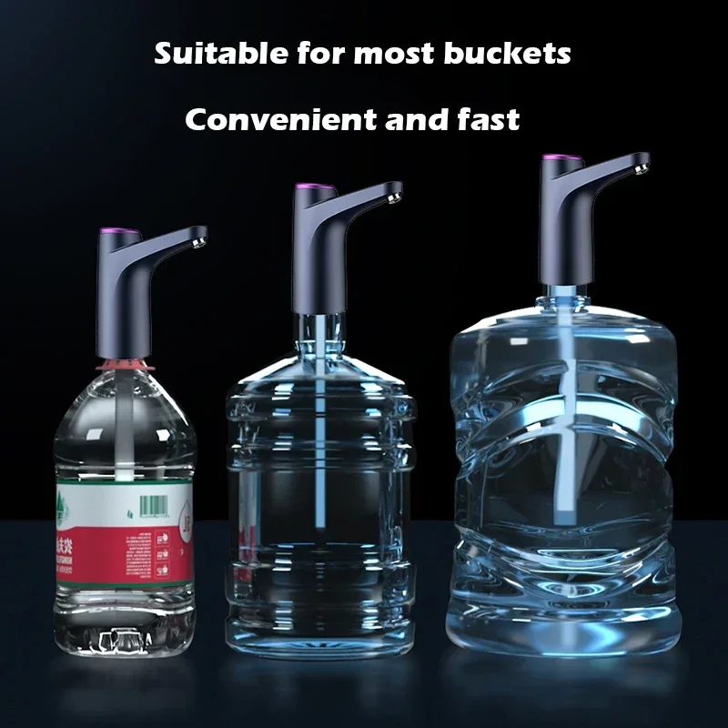 Homdd-Dispensador de água automático portátil, detecção inteligente, bomba de água elétrica, USB recarregável para água barril, casa