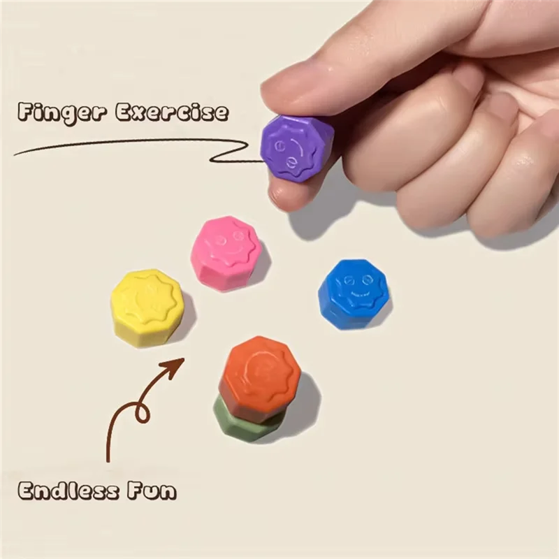 ชุดเกม Gonggi เกาหลีแบบดั้งเดิม - Jack Stone สีสันสดใสสําหรับออกกําลังกาย ความสนุกสนาน และบรรเทาความเครียด