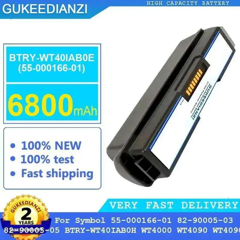 

Battery Btry-WT40IAB0E 55-000166-01 For Symbol 82-90005-03 82-90005-05 Btry-WT40IAB0H WT4000 WT4090 Wt4090i WT41N0