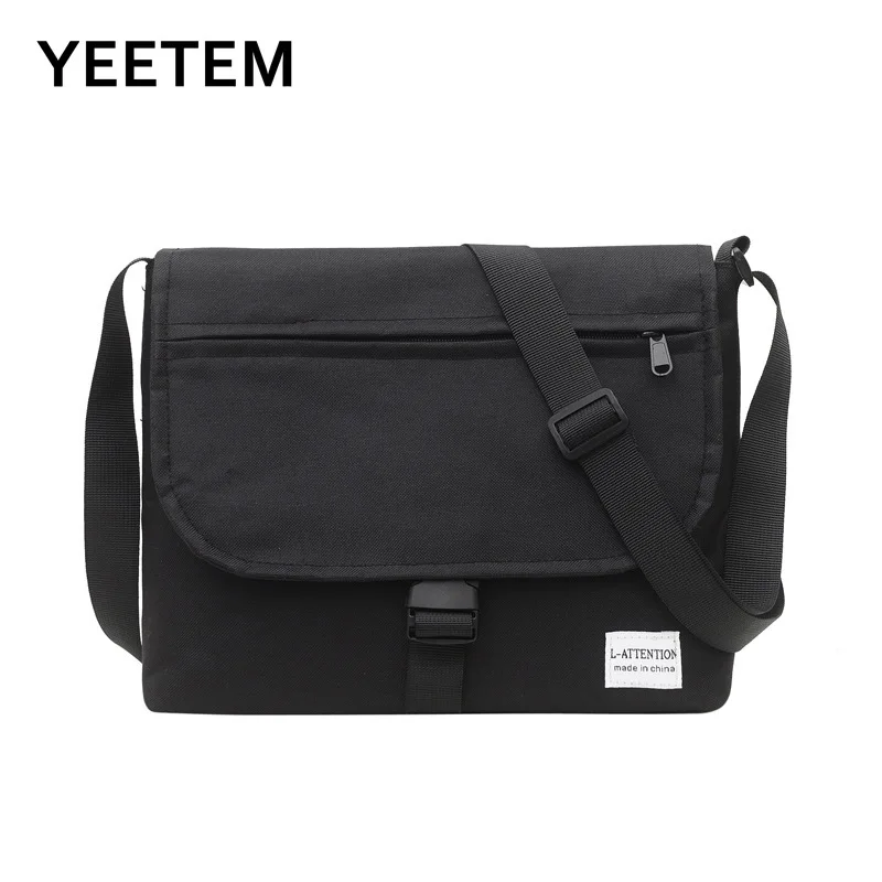 

Men's Shoulder Messenger Bag Leisure Fashion Female Male Large-capacity Functional Tooling Bags