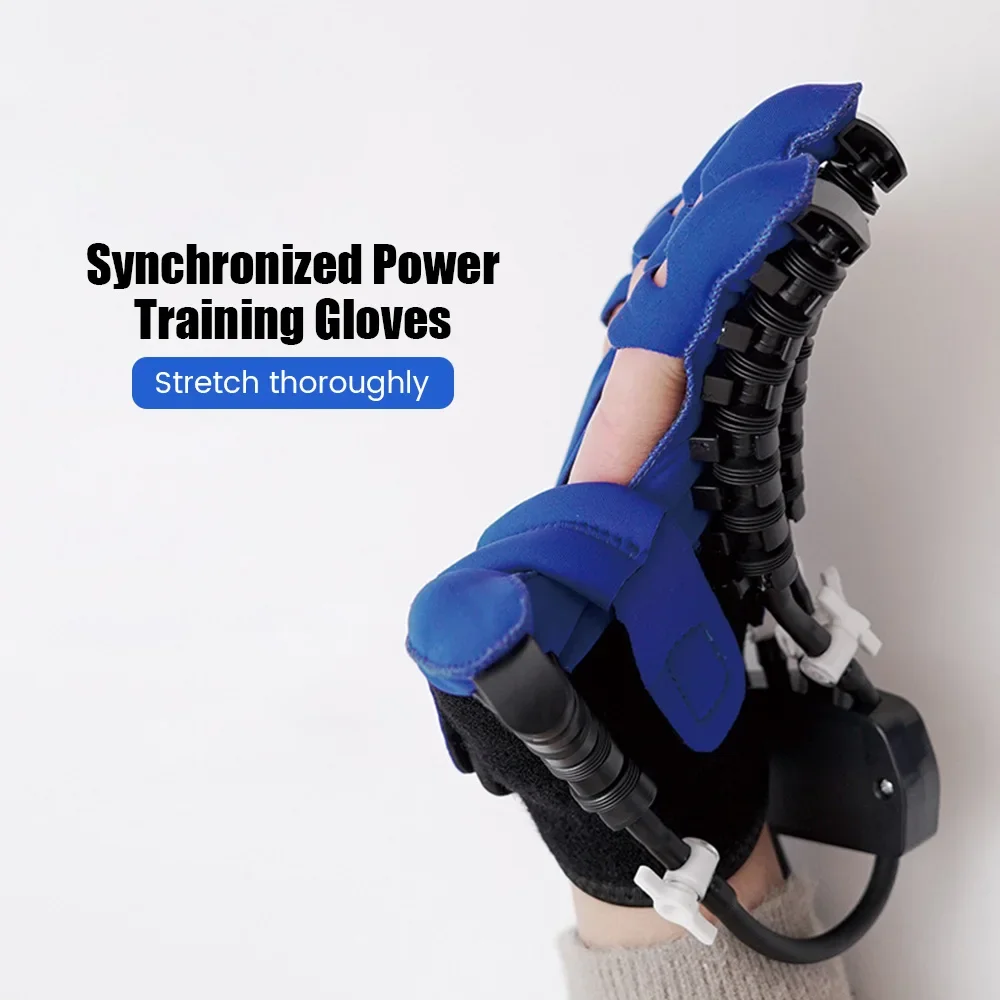 Intelligent Massage Gloves Robot Rehabilitation Gloves for Stroke Hemiplegia Hand Function Recovery Finger Trainer Hand Exercise