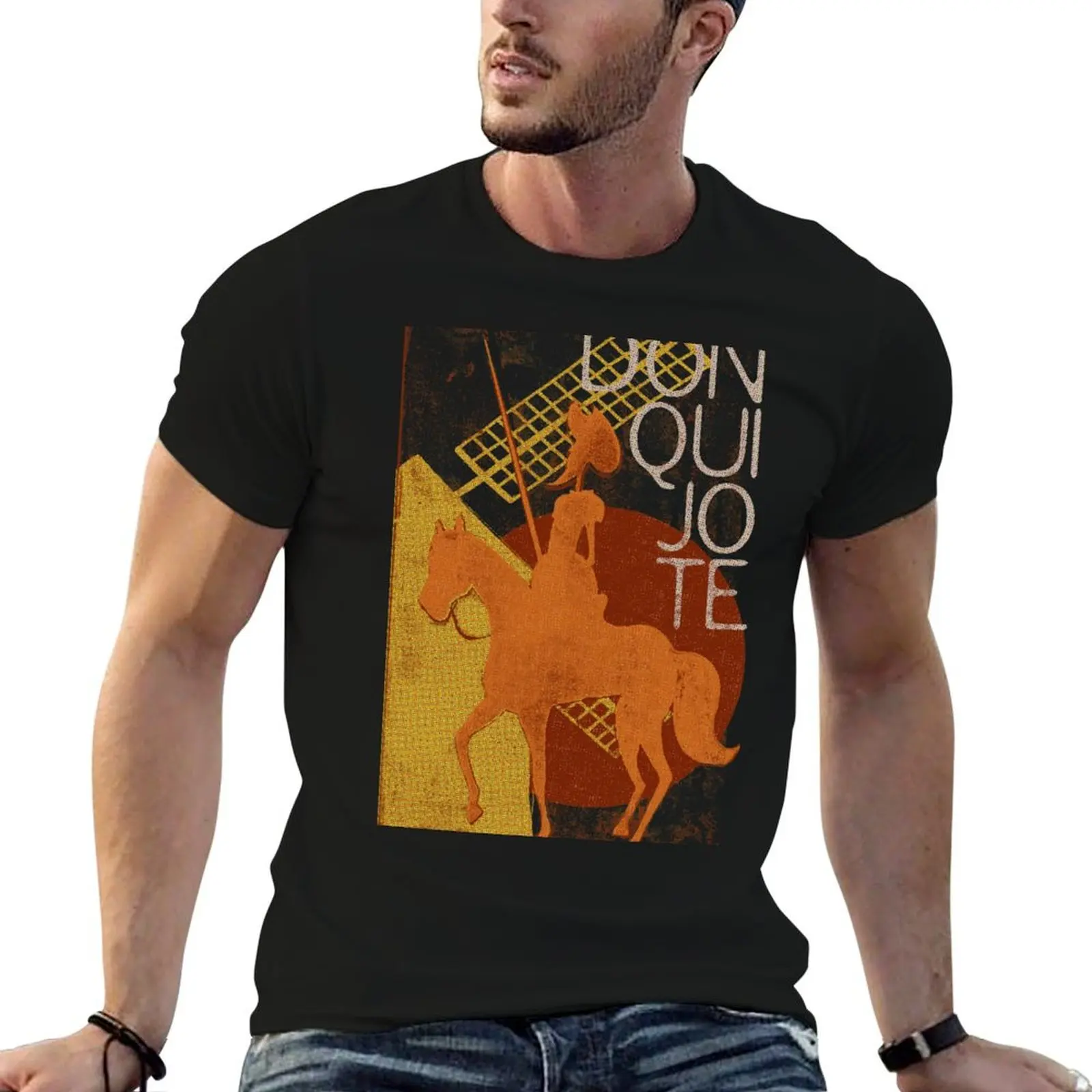 

heavy t Don Books shirt man Collection: 100% cotton Quixote T-Shirt cotton tshirt