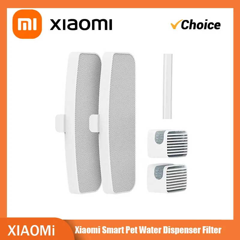 

Original Xiaomi Smart Pet Water Dispenser Filter Set Drinking Fountain Automatic Silent Water Dispenser Sterilization Filter Set