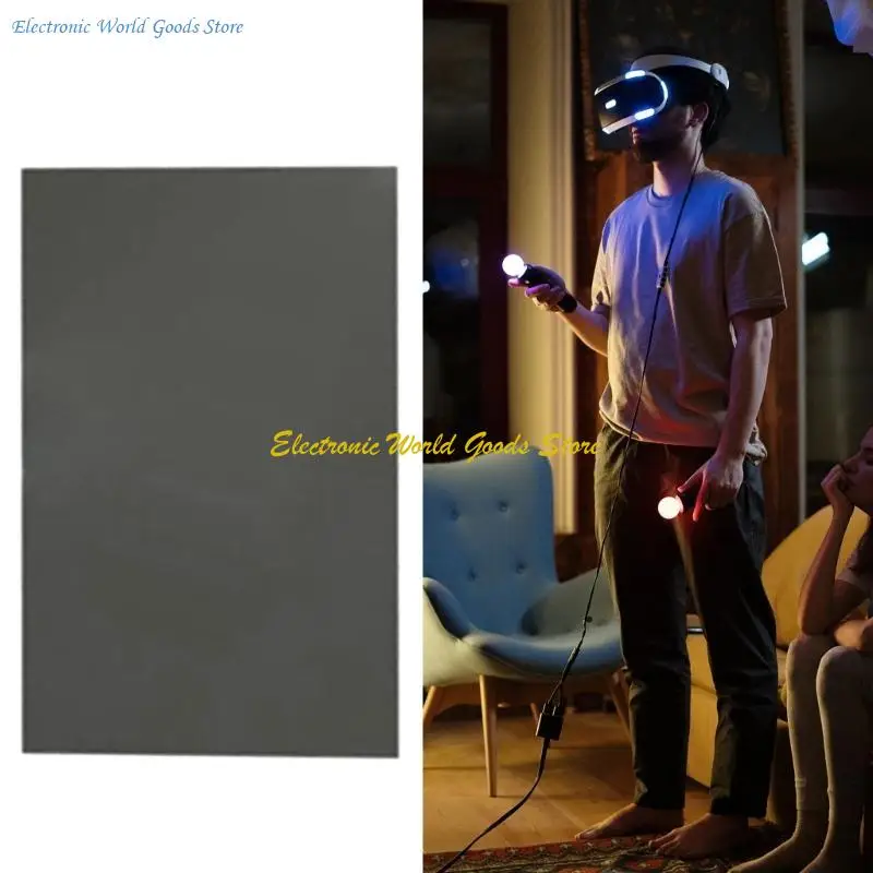 Paquete A3PD 2 películas película polarizador horizontal para filtro lineal polarización lineal polarización