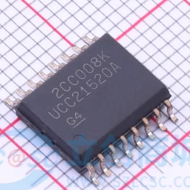 

UCC21520ADWR Isolators - Gate Drivers Gate Driver Capacitive Coupling 5700Vrms 2 Channel 16-SOIC (Electronic Components)