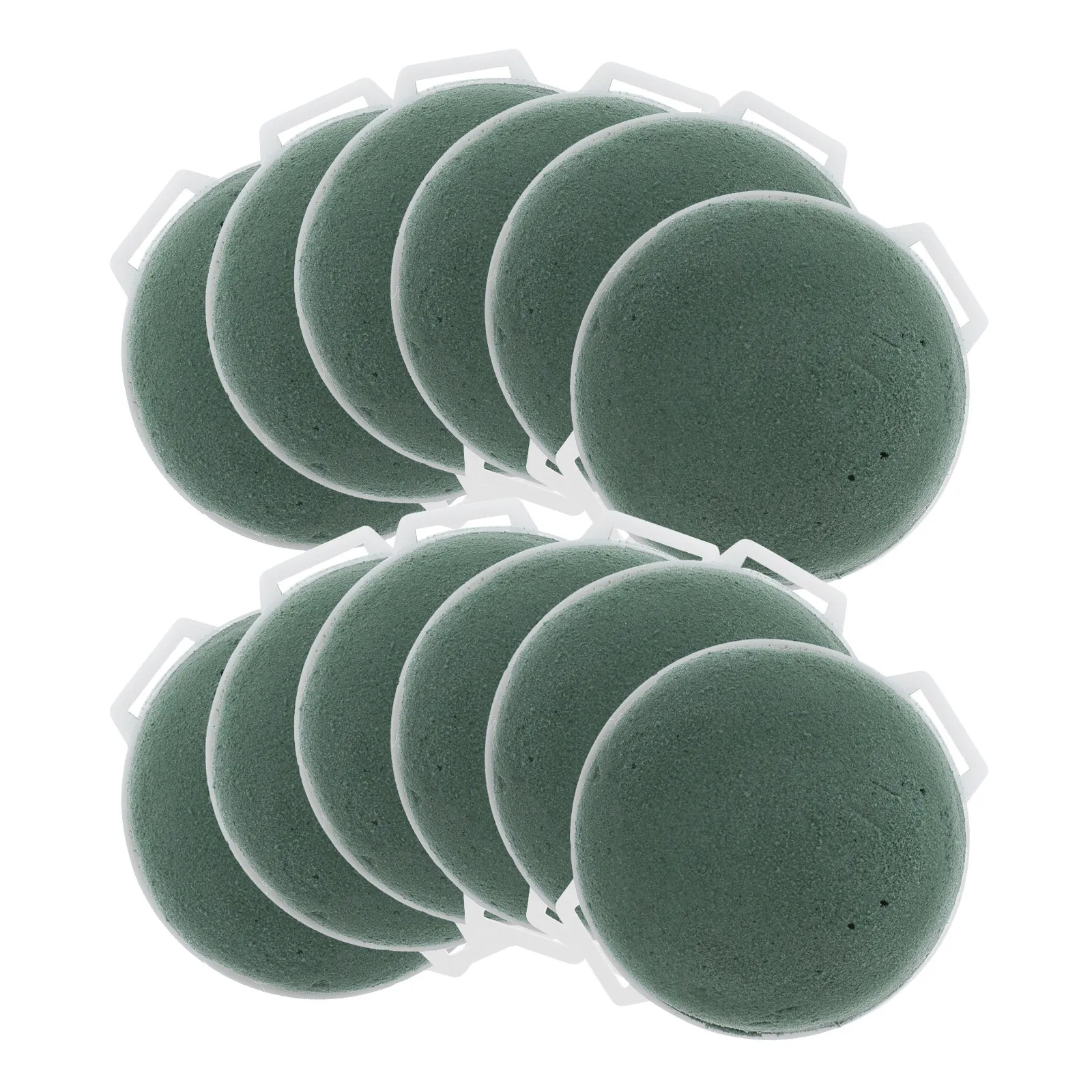 

12Pcs Mini Floral Foam Round Block for Wedding DIY Flower Arrangement Floral Supplies Bottle Decoration Florist Supplies
