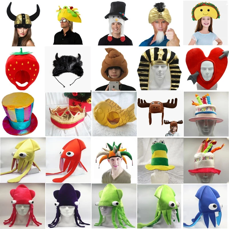 Funny Headgear Novelty Hat Halloween Party Costume Accessory