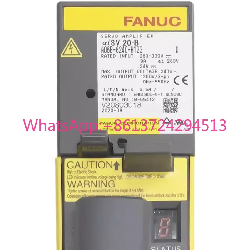 A06B-6240-H123 New Fanuc Servo Driver IN STOCK Fast ship