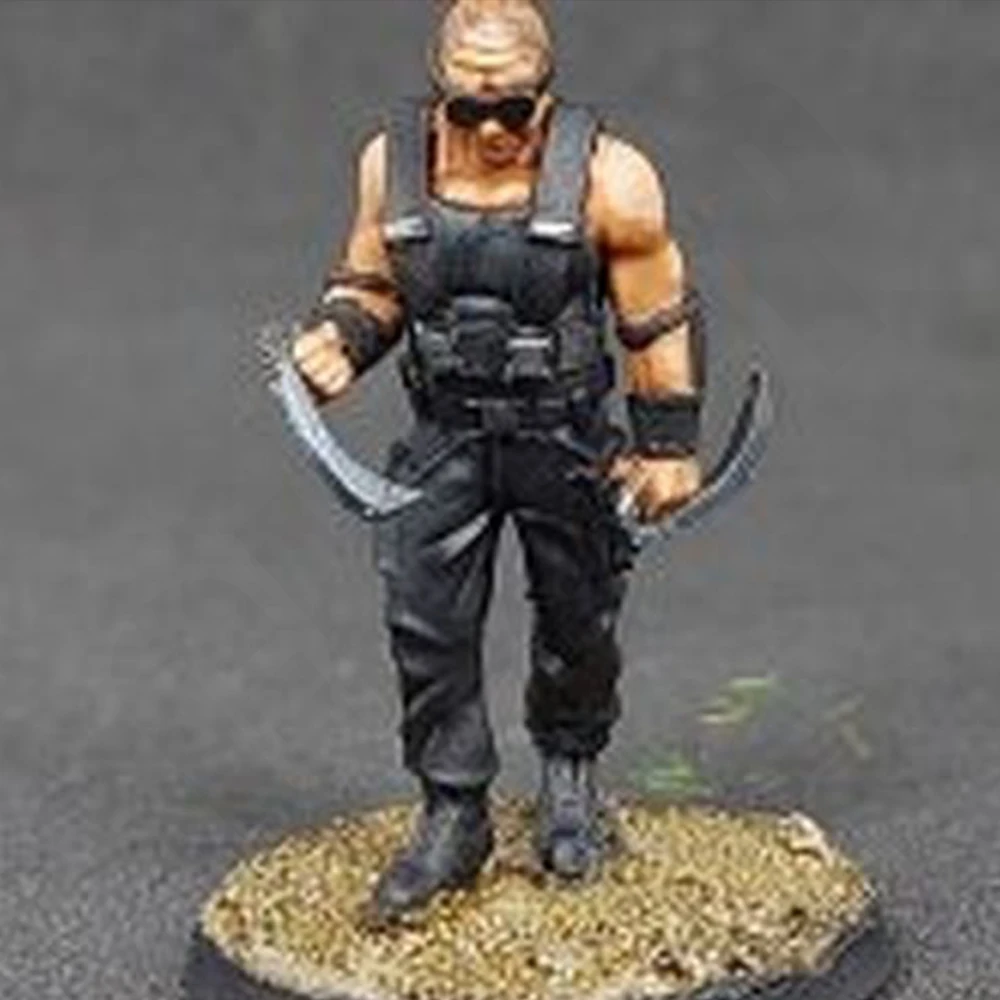 

1/24 Scale Vinny Resin Figure Model Kit Diorama Unassembled Unpainted Doll 3D Printing DIY Statue Crafts Toy