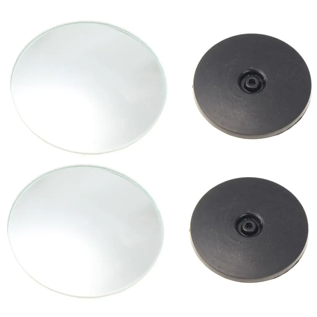 

1Pair 360 Adjustable Degree frameless Wide Angle Blind mirror for Parking Rear View Mirrors