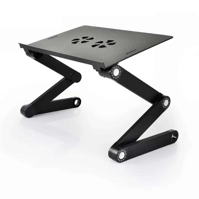 Aluminium Lap Desk Adjustable 360 Portable Folding Standing Base for Laptop or Tablet