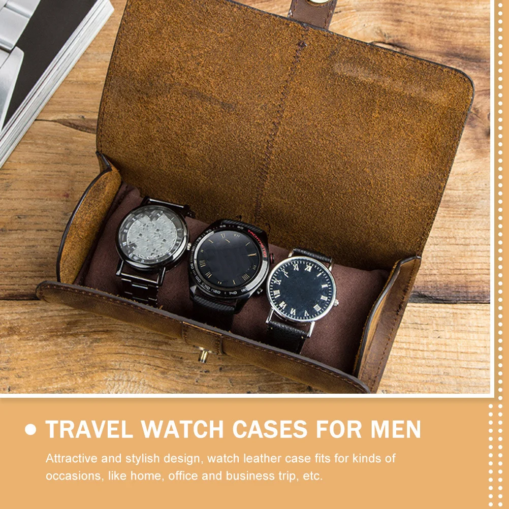 

Watch Storage Box Boxes for Men Luxurious Case Women Organizer Mens Watches Woman Holder