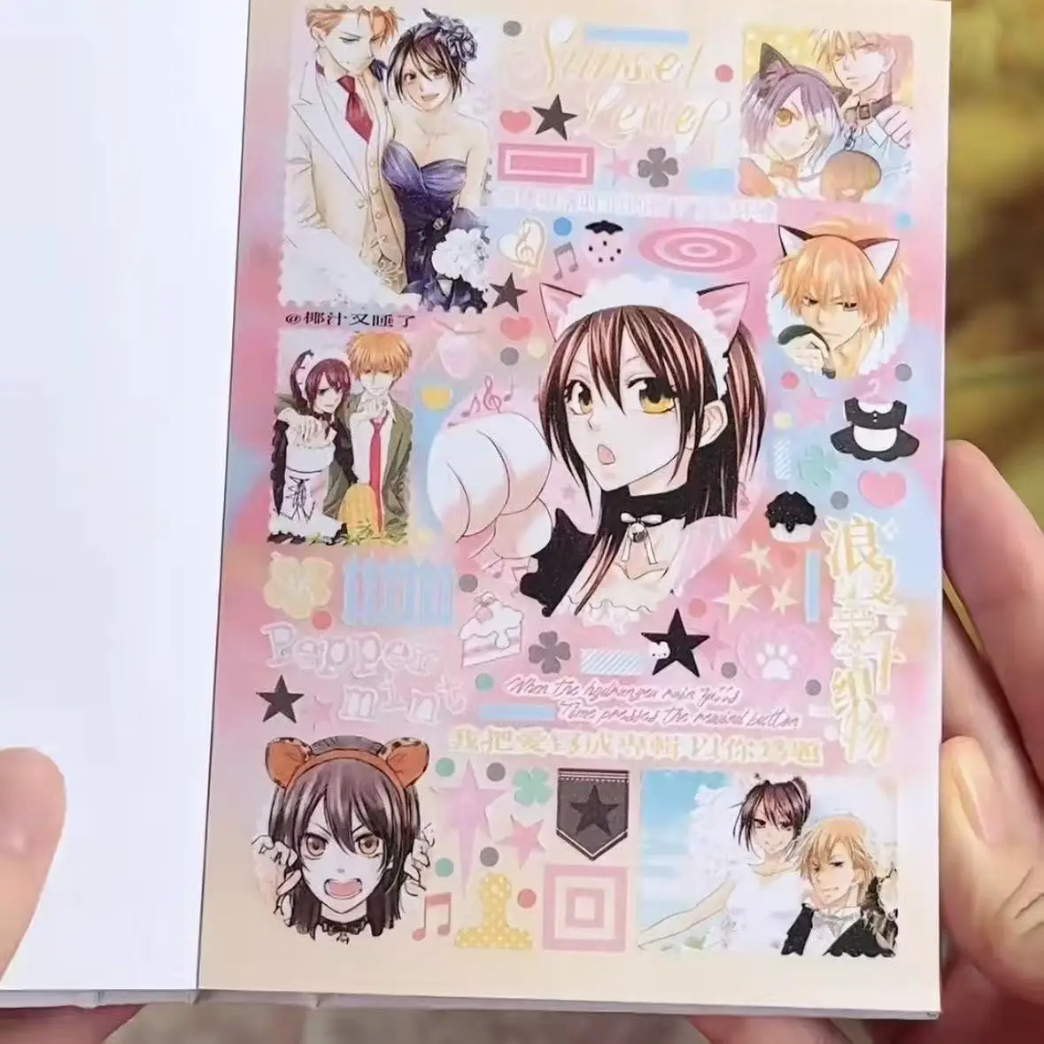 

Японская коллекционная книга наклеек: стильные, плотные, для DIY-декора, коллажей и творчества (набор для творчества)