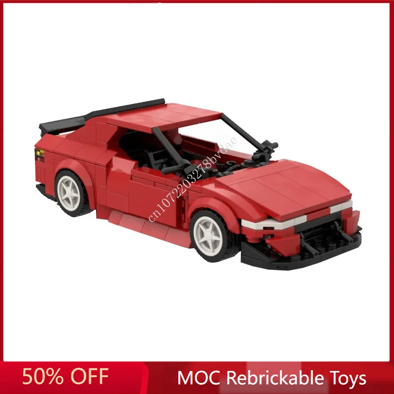 

304PCS MOC Speed Champions Acura Integra GSR SportsCar Model Building Blocks Technology Bricks Creative Assembly Kids Toys Gifts