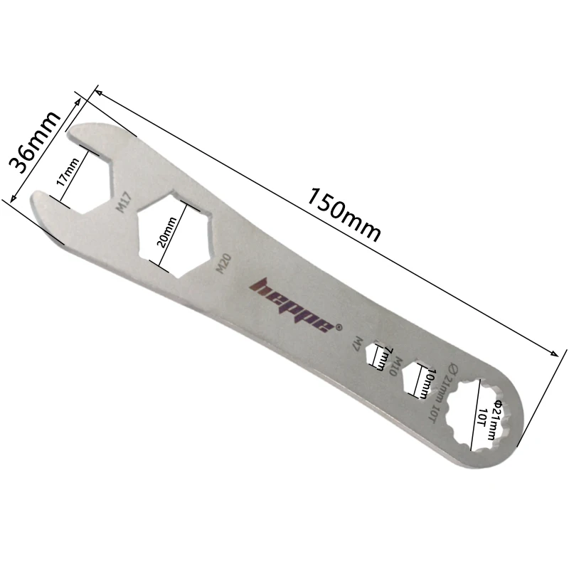 HEPPE-Pédales autobloquantes pour vélo, autobloquantes pour VTT, outil d'installation et de retrait, outil de réparation multifonction pour vélo