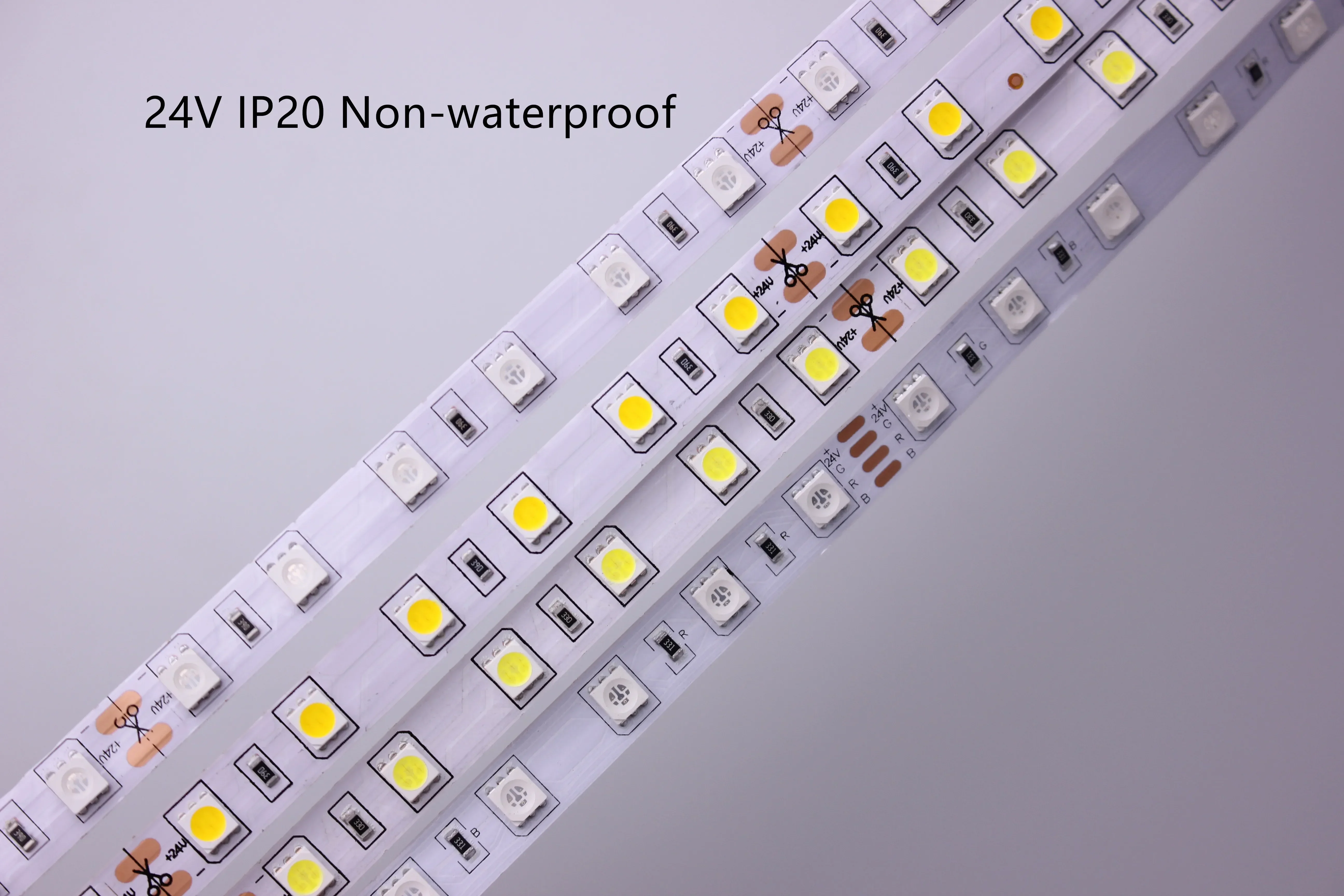 DC12V 24V 5050 LED Strip RGBW Flexible LED Light 60LED/m NW 4000K UV IP20/IP65 RGB+White/+Warm White RGBCCT Tape for decoration