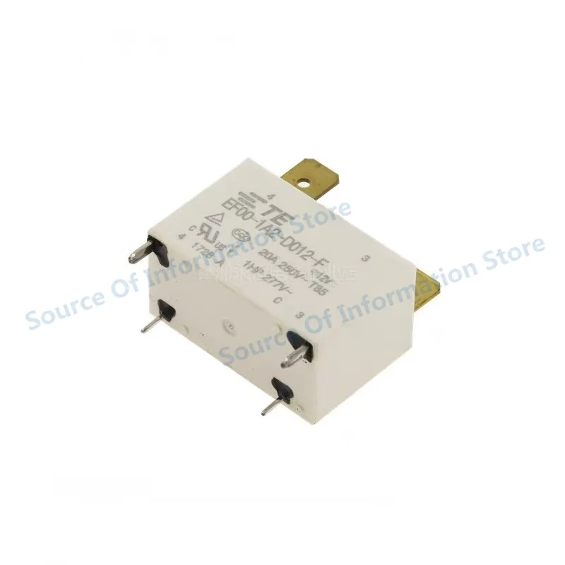 5 buah, EF00-1A2-D012-F relay industri, 12V DC, 20A, 4pin