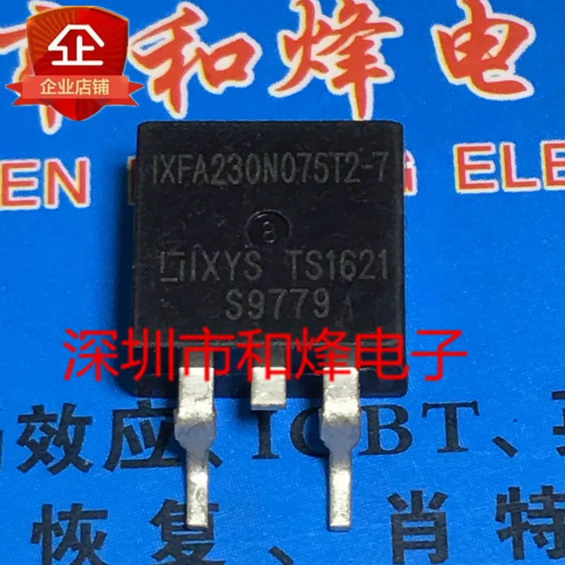 (5 قطع) IXFA80N25X3 IXTA96P085T TO-263 / IXFA230N075T2-7 230V 75A / IXFA230N075T2 75V 230A TO-263