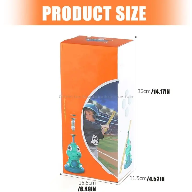 Giocattolo lanciatore a tema a tema per bambini per bambini attività sportiva in plastica duratura