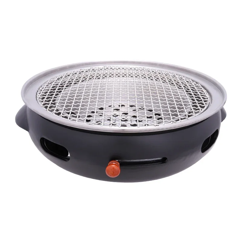 

Pinnovo barbeque grill outdoor cast iron portable charcoal stove stainless steel grill grate portable grill charcoal