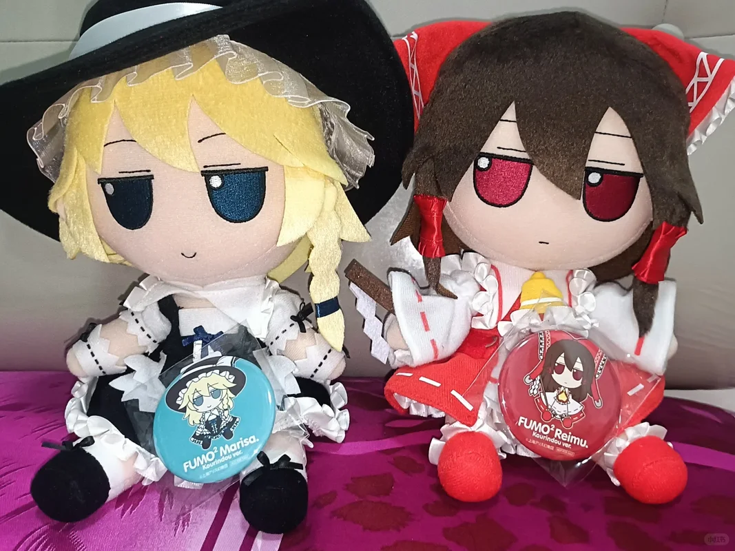 متوفر في المخزون الفضول الحقيقية لوتس آسيا الإصدار. دمية Hakurei Reimu Kirisame Marisa Konpaku Youmu القطيفة مع محتوى إضافي