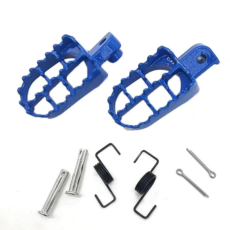 Motorcycle Foot Pegs Rests Footpegs 1 Pair for Yamaha PW50 80 TW200 for XR50R CRF50 CRF70 CRF80 CRF100F image 5