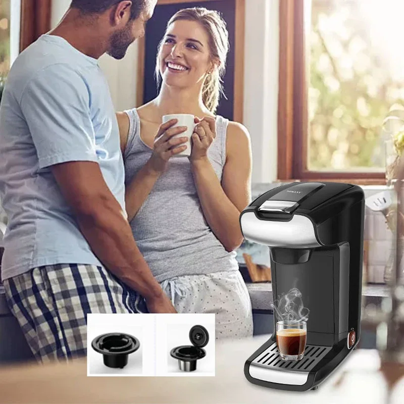 Coffee Maker Small Electric European American Brewing Coffee Machine Pot for home office use espresso capsule Espresso Mocha