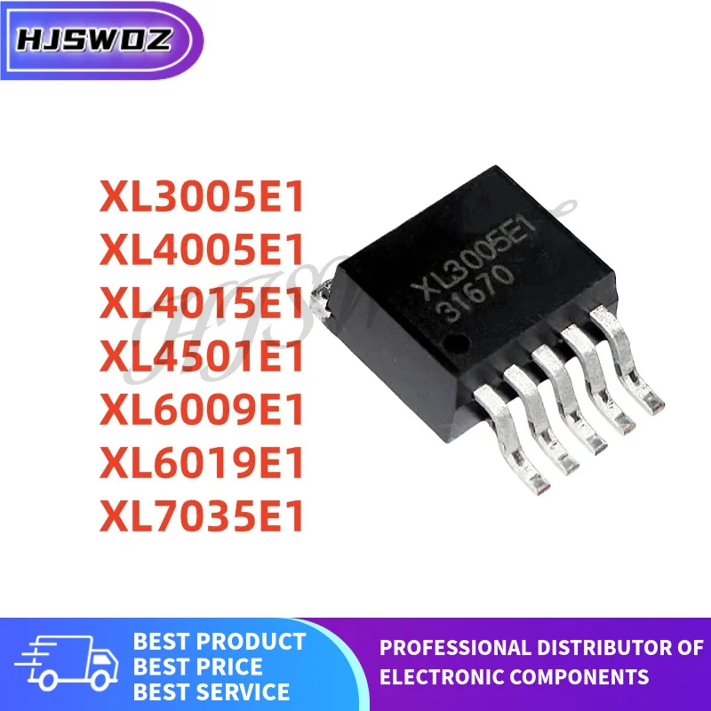 5/10PCS 100% New XL7035E1 XL4501E1 XL6019E1 XL6009E1 XL3005E1 XL4015E1 XL4005E1 TO-263 Voltage reduction chip Best quality