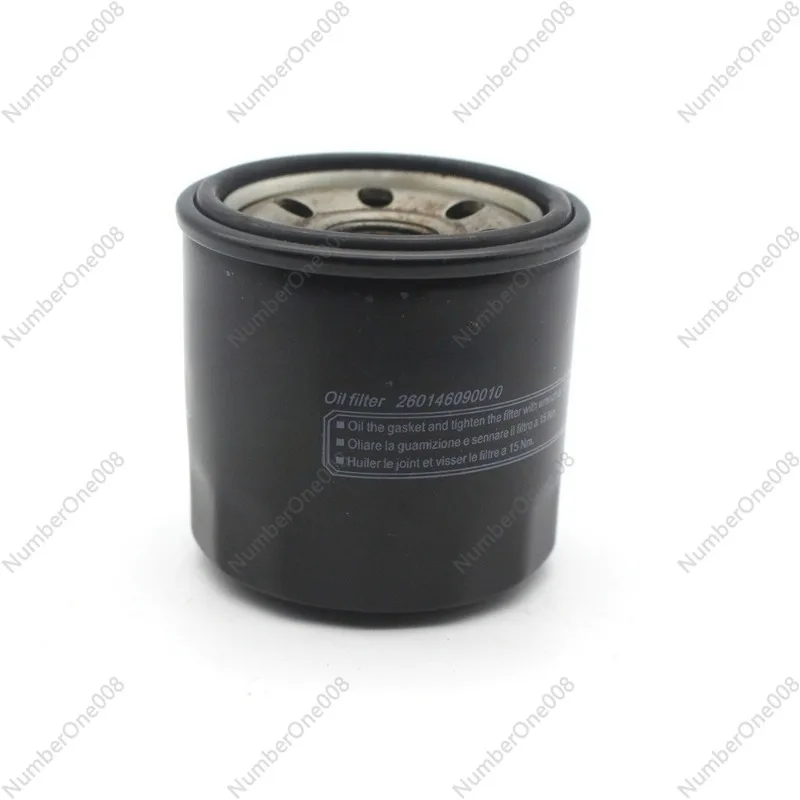 Universal Motorcycle Air Oil Filter Set High Performance Replacement for TRK702 TRK702X BJ700-5F Models Maintenance Kit