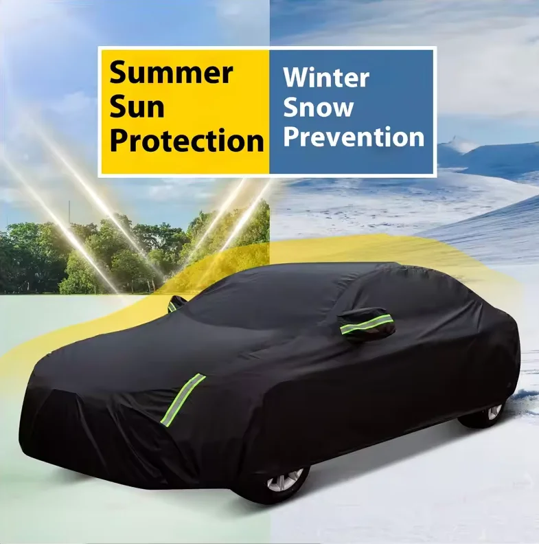 Car Cover Outdoor Protection Full Exterior Snow Cover Sunshade Dustproof Protection Cover Universal For BMW X4 3